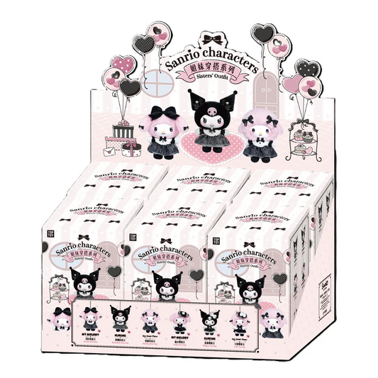 Sanrio  ccharacters sisters'Outfit Series   plush blind box