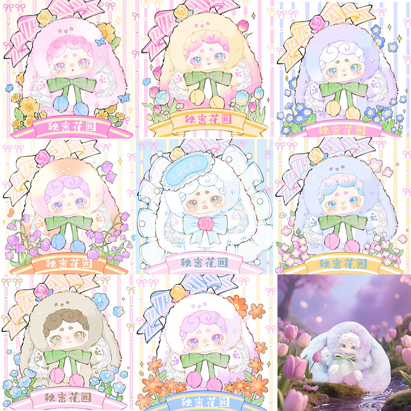 Lucky DeerNai  V2 Goodnight Rabbit Series Pendant Vinyl Blind Box