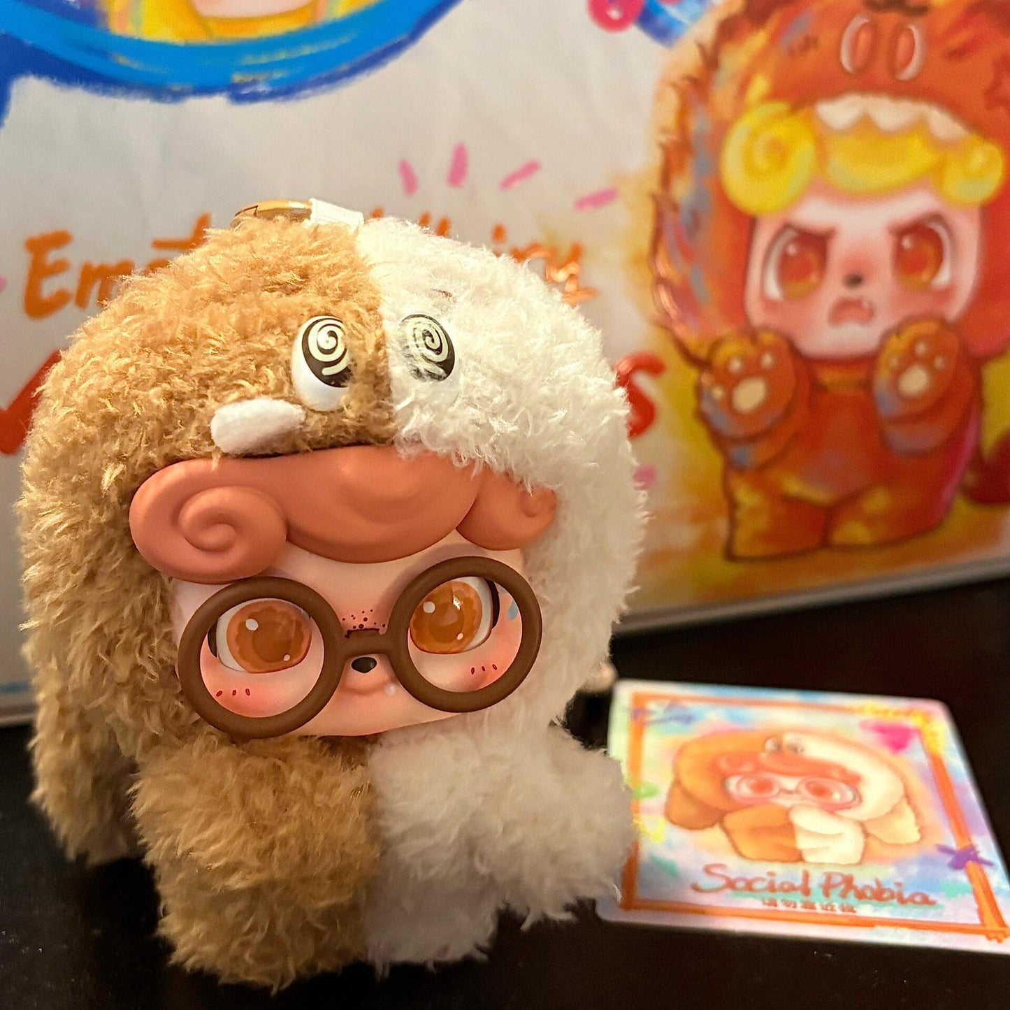 Q KID EMOTIONAL HAIRY MONSTERS SERIES