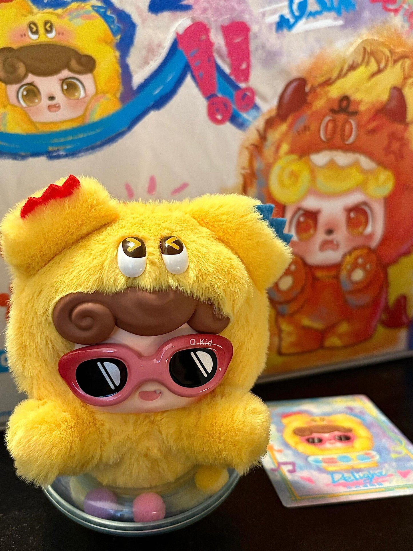 Q KID EMOTIONAL HAIRY MONSTERS SERIES