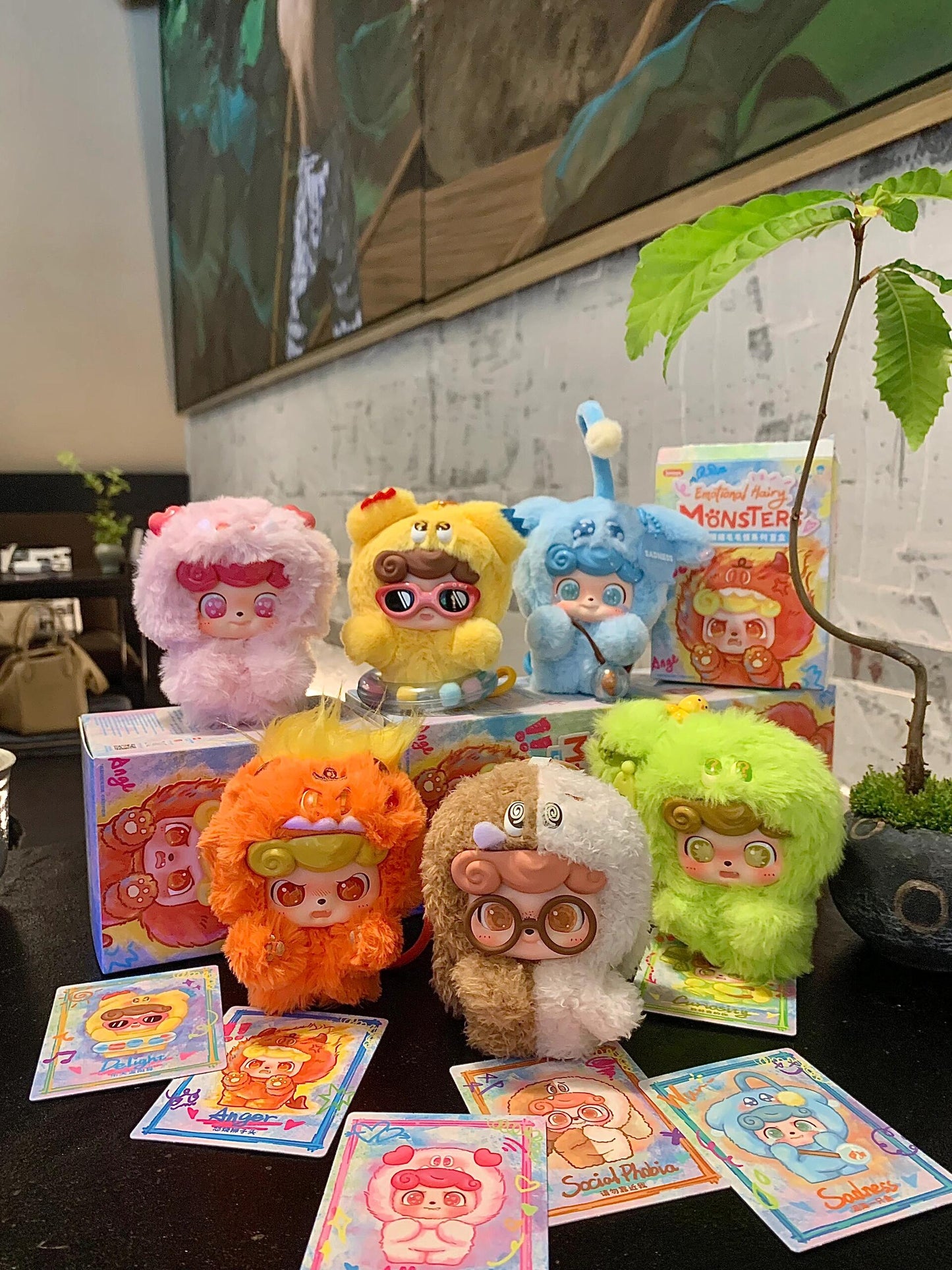 Q KID EMOTIONAL HAIRY MONSTERS SERIES