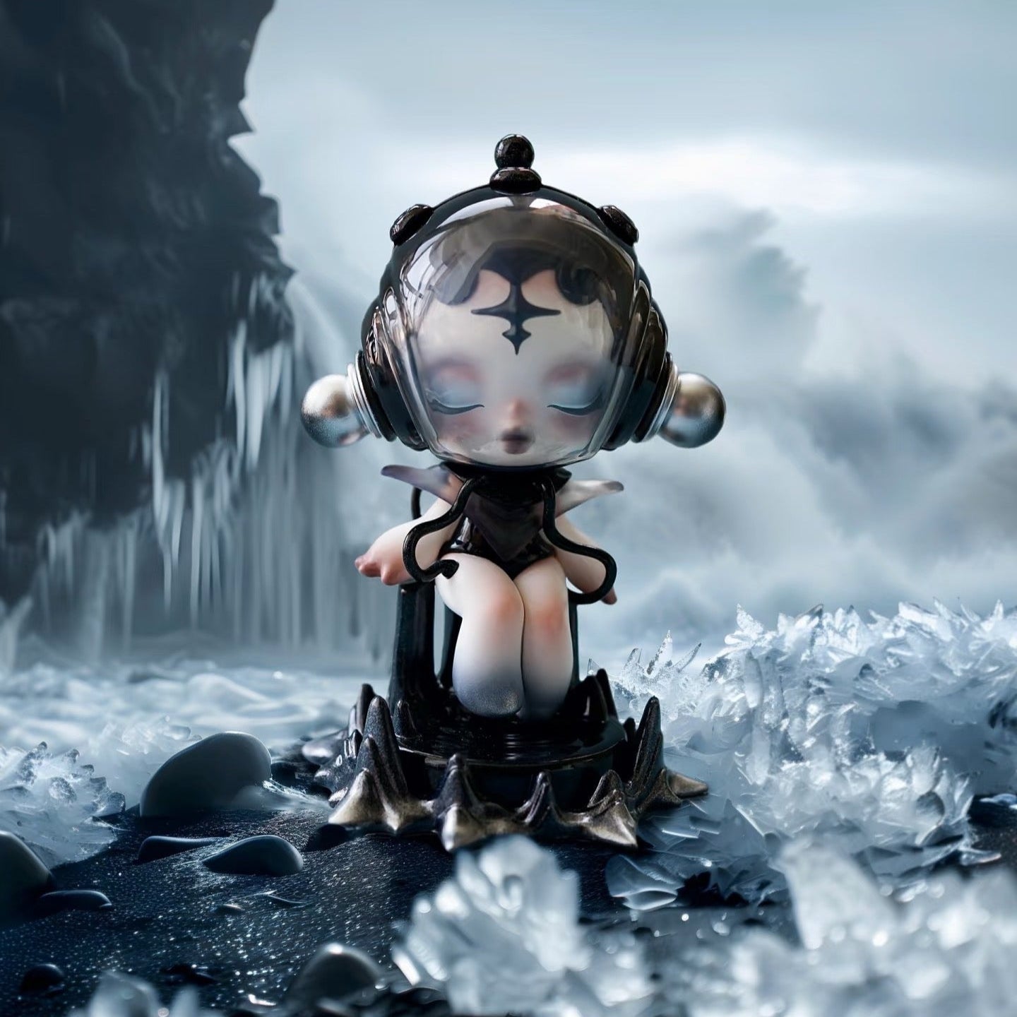 Skull Panda θSKULLPANDA L'impressionnisme Series Plush Doll