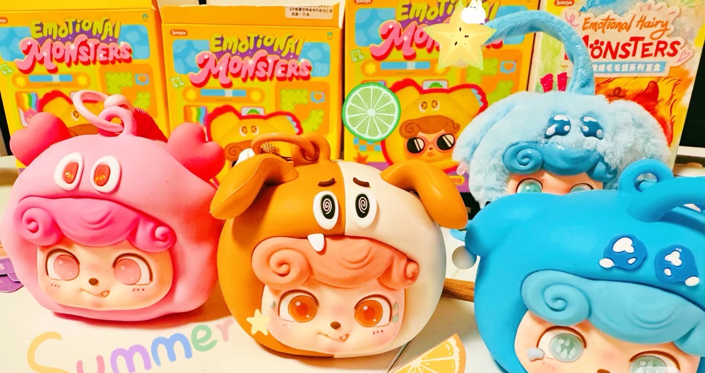 Q KID EMOTIONAL HAIRY MONSTERS SERIES