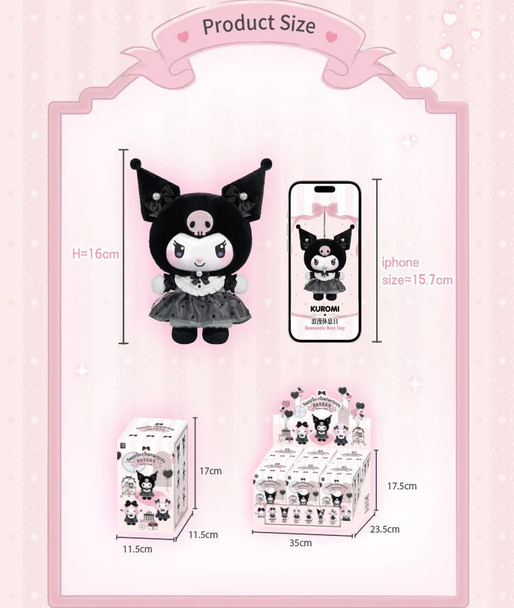 Sanrio  ccharacters sisters'Outfit Series   plush blind box