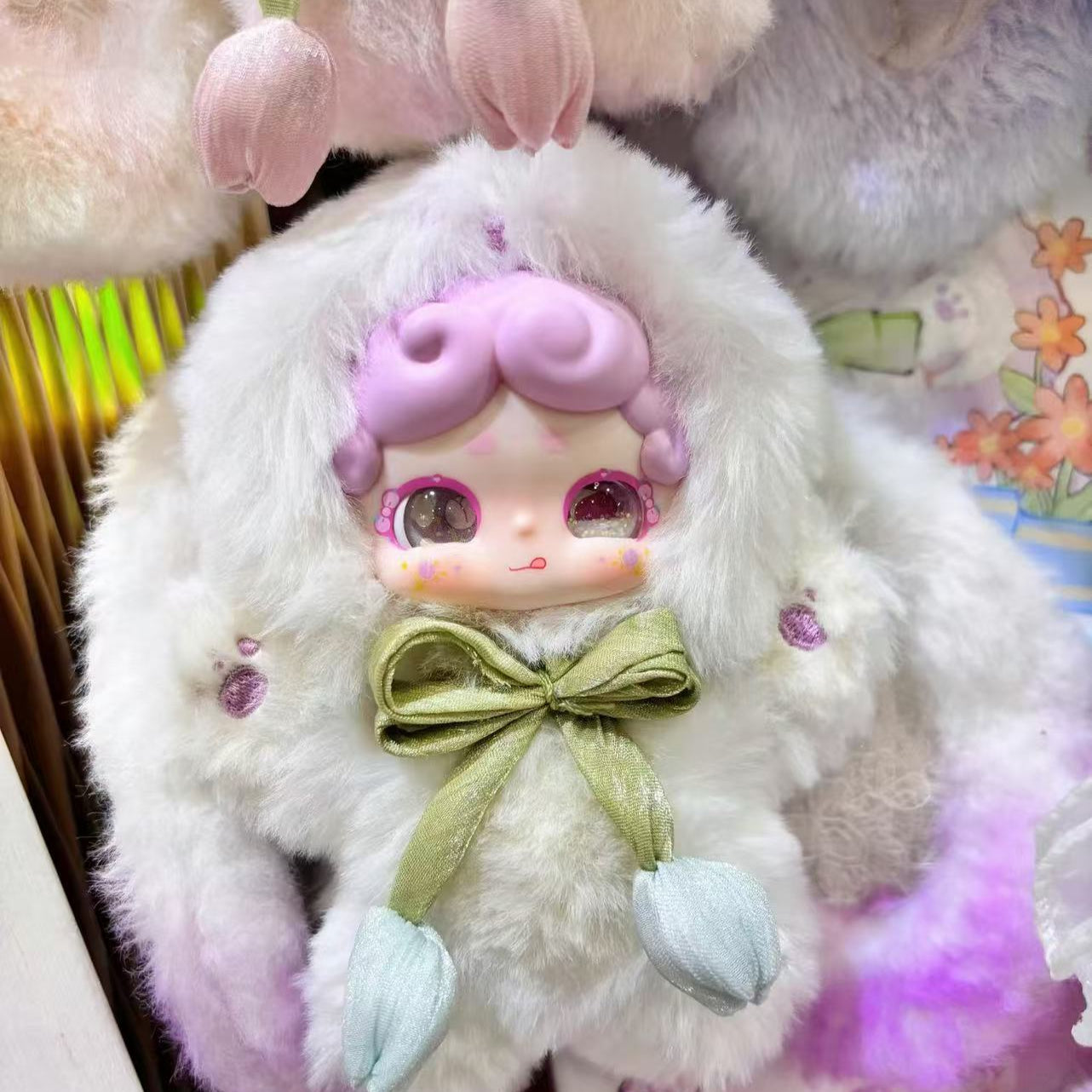 Lucky DeerNai  V2 Goodnight Rabbit Series Pendant Vinyl Blind Box