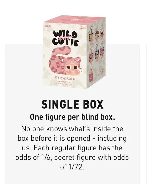 Crybaby - Wild But Cutie Series Blind Box