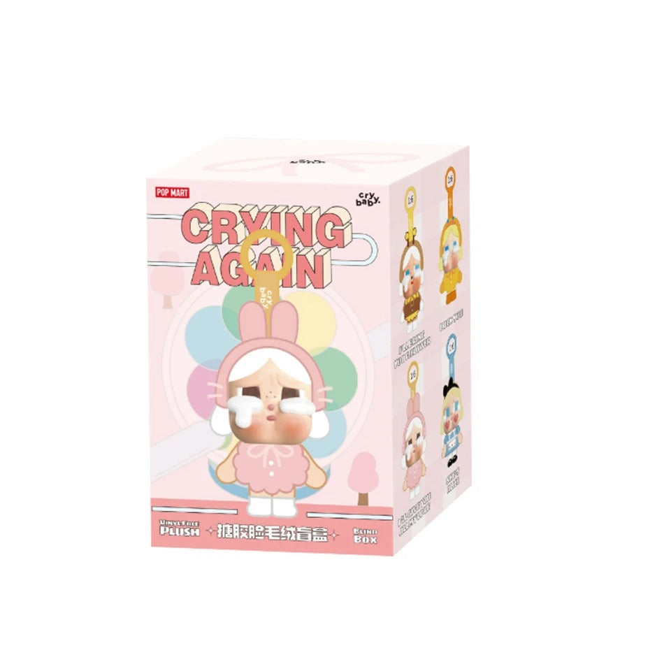 CryBaby- Crying Again Series Vinyl Face Plush Sealed Case (6 Blind Box)