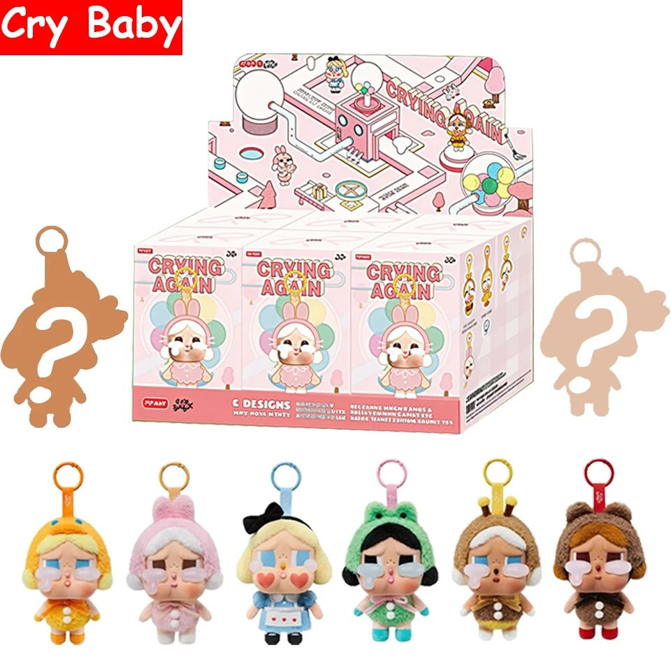CryBaby- Crying Again Series Vinyl Face Plush Sealed Case (6 Blind Box)
