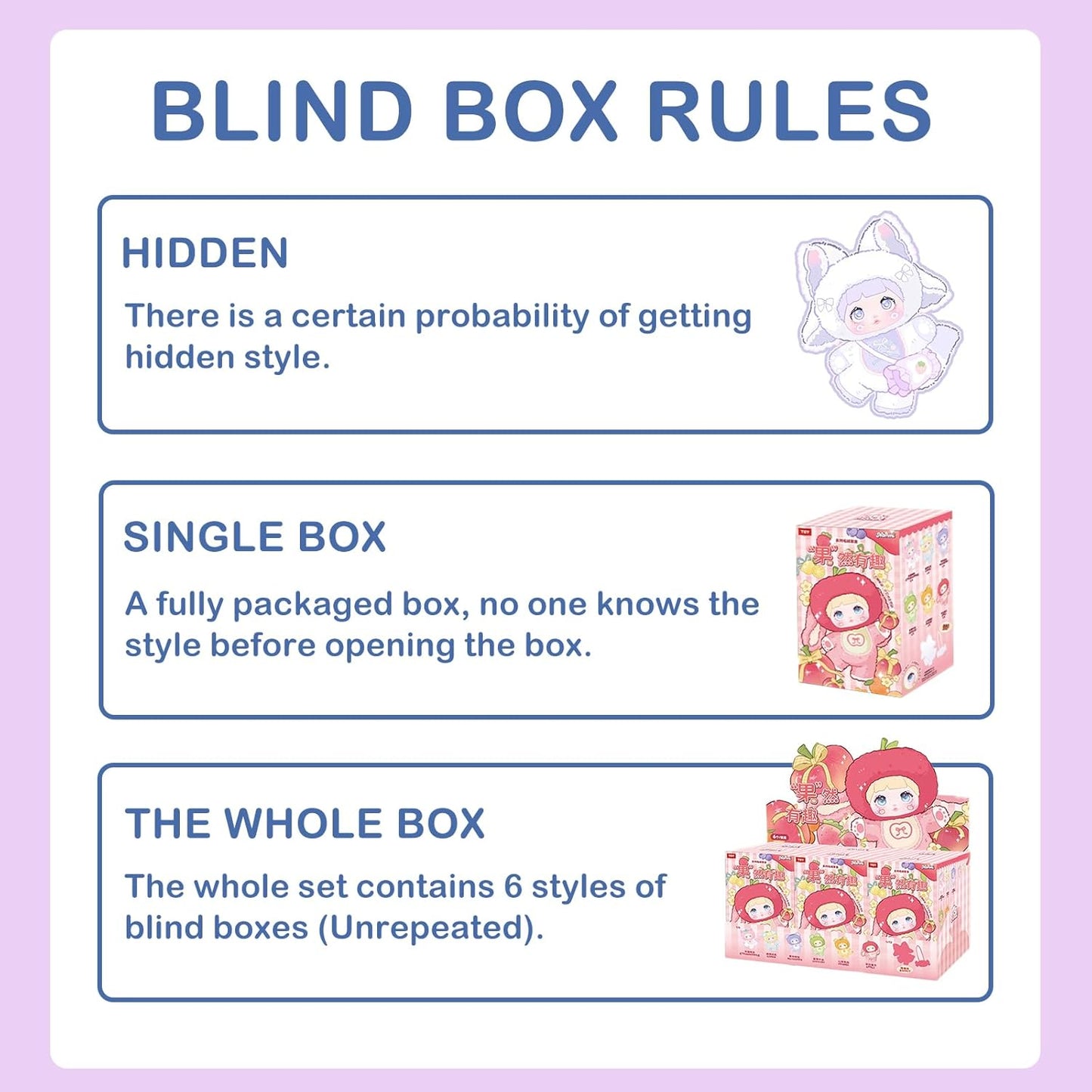 Nommi-Nommi V3 Interesting Fruits  Series Blind Box Plush