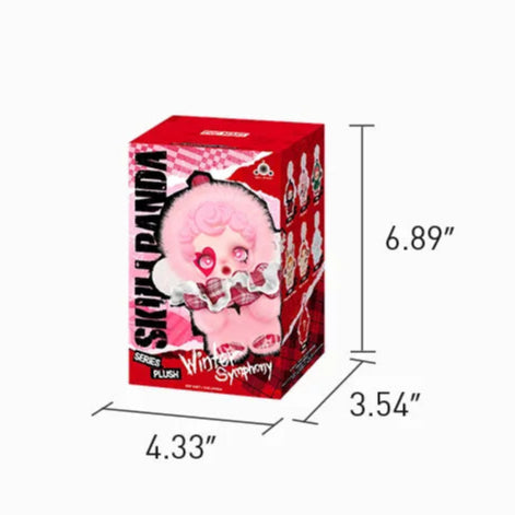 Skull Panda -Winter Symphony Series Plush