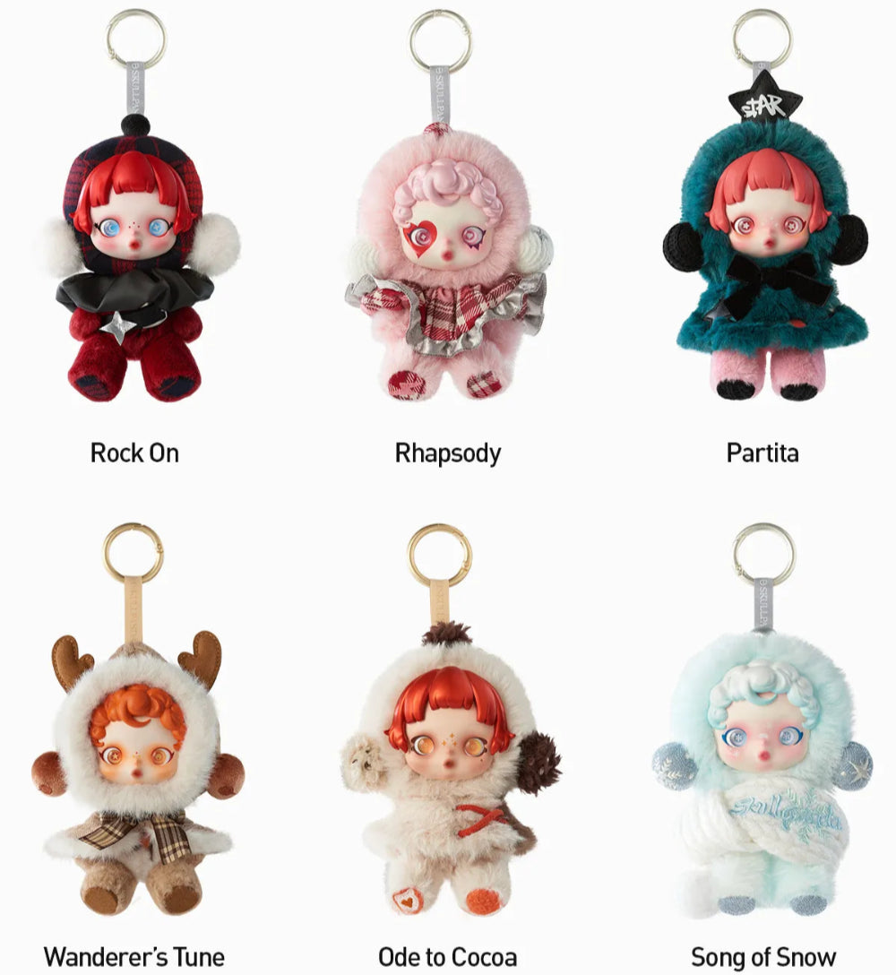 Skull Panda -Winter Symphony Series Plush