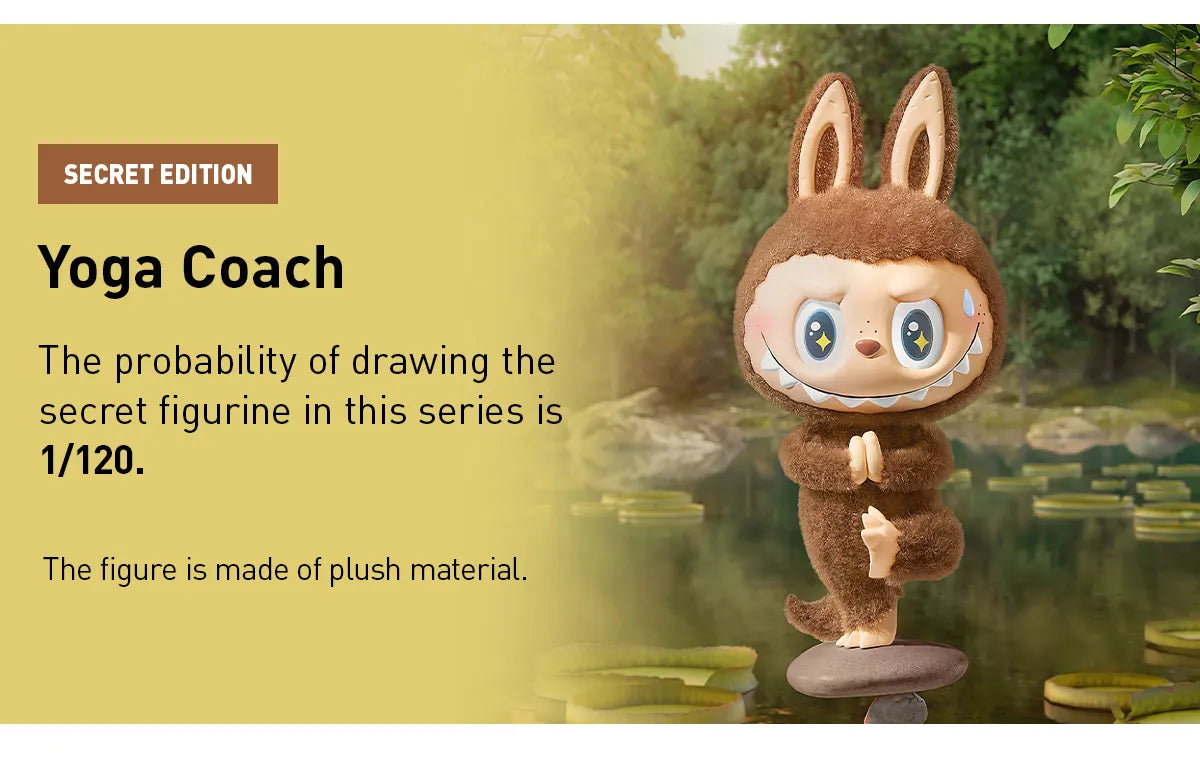 THE MONSTERS Lazy Yoga Series virous Figures