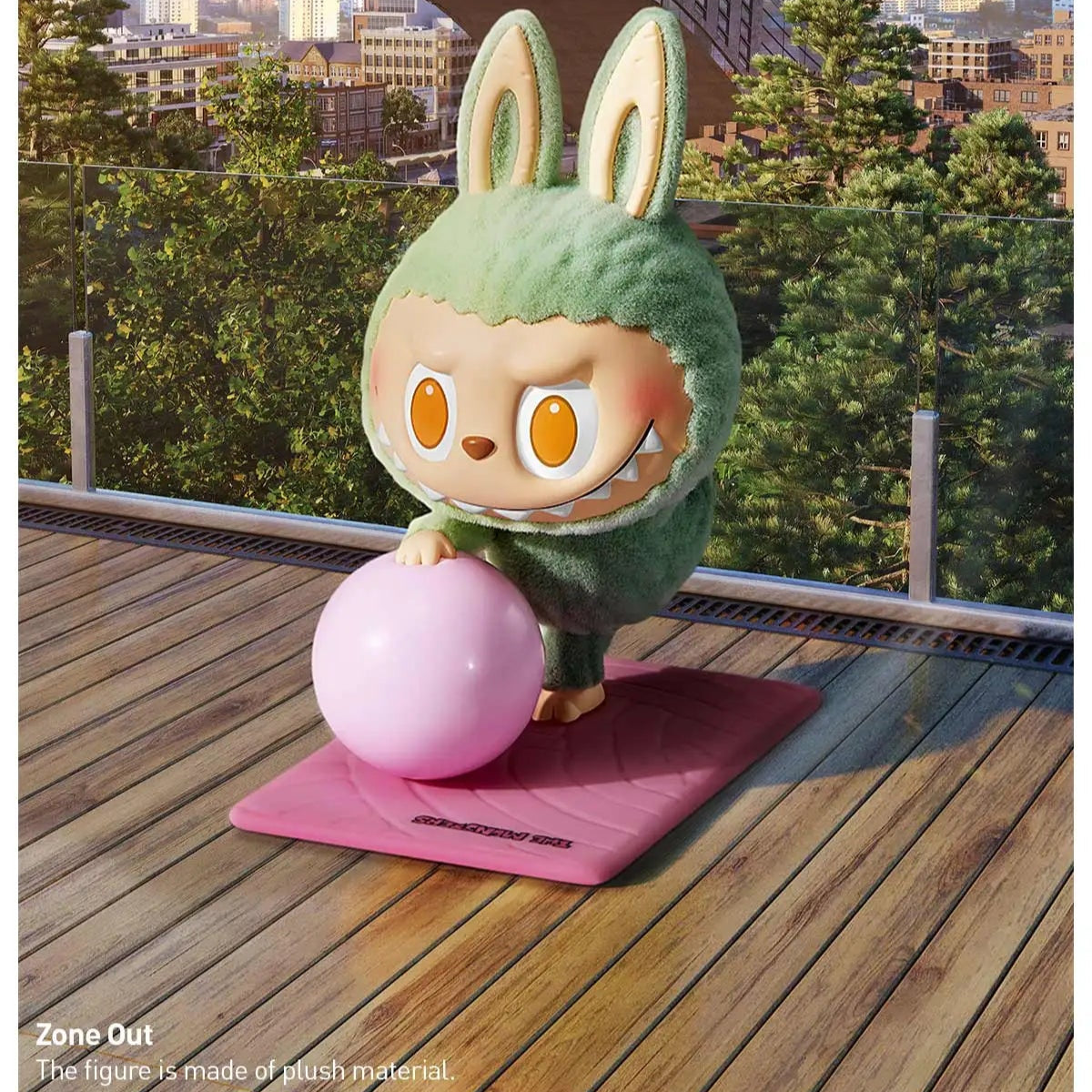 THE MONSTERS Lazy Yoga Series virous Figures